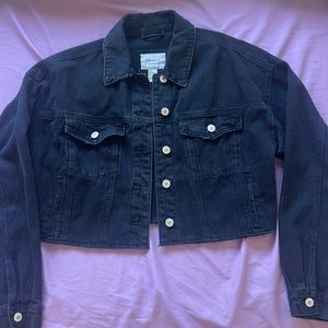 Forever 21 Black Denim Jacket